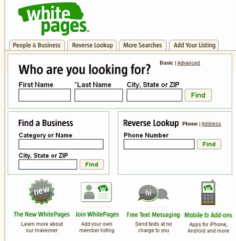 white pages address phone number lookup|find a person by phone number.